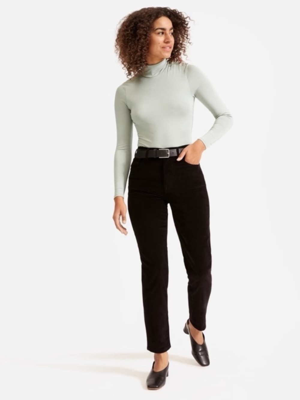 Everlane Baby Cord Cheeky Crop